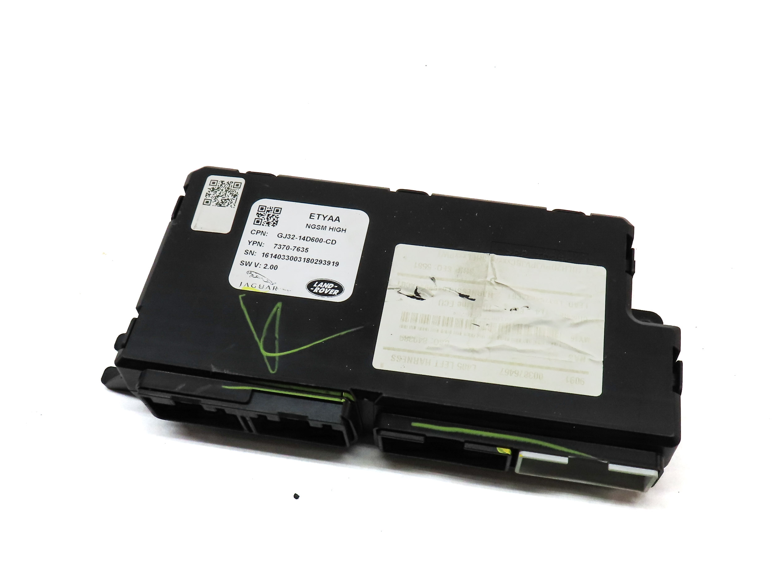 2016 LAND RANGE ROVER (L405) FRONT LEFT DRIVER SEAT CONTROL MODULE — exact item pictured